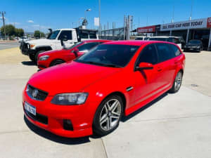 2012 Holden Commodore VE II MY12.5 SV6 Sportwagon Red 6 Speed Sports Automatic Wagon