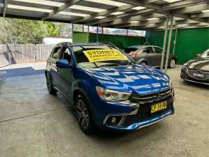 2018 Mitsubishi ASX XC MY18 LS 2WD Lightning Blue 1 Speed Constant Variable Wagon