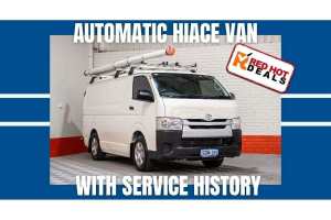 2018 Toyota HiAce KDH201R White Automatic Van
