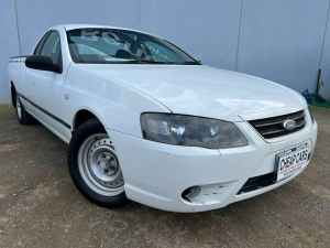 2007 Ford Falcon BF MkII XL White 4 Speed Auto Seq Sportshift Cab Chassis Hoppers Crossing Wyndham Area Preview