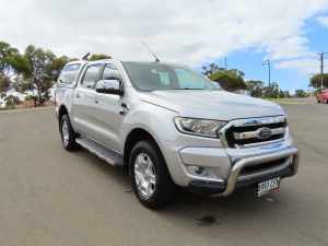 2017 Ford Ranger PX MkII XLT Double Cab Silver 6 Speed Sports Automatic Utility Murray Bridge Murray Bridge Area Preview