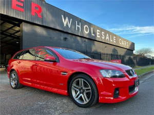 2011 Holden Commodore VE II MY12 SV6 Sportwagon Red 6 Speed Sports Automatic Wagon