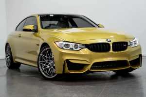 2016 BMW M4 F82 LCI MY17 Competition Yellow 7 Speed Auto Dual Clutch Coupe