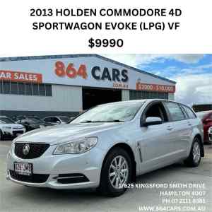 2013 Holden Commodore VF Evoke (LPG) Nitrate Silver 6 Speed Automatic Sportswagon