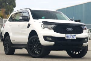 2020 Ford Everest UA II 2020.25MY Sport White 10 Speed Sports Automatic SUV