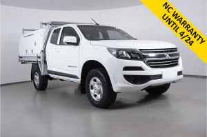 2019 Holden Colorado RG MY19 LS (4x4) (5Yr) White 6 Speed Automatic Space Cab Chassis