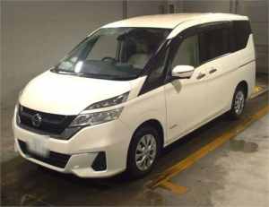 2019 Nissan Serena C27 Highway Star V (hybrid) White Continuous Variable Wagon