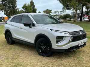 2023 Mitsubishi Eclipse Cross YB MY23 LS 2WD Black Edition White 8 Speed Constant Variable Wagon
