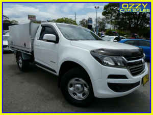 2017 Holden Colorado RG MY17 LS (4x2) White 6 Speed Automatic Cab Chassis