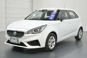 2022 MG MG3 Auto SZP1 MY22 Core White 4 Speed Automatic Hatchback Oakleigh Monash Area Preview