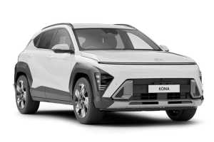 2024 Hyundai Kona SX2.V1 MY24 Premium 2WD Atlas White 1 Speed Constant Variable Wagon