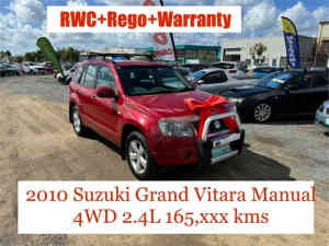 2010 Suzuki Grand Vitara JB MY08 Upgrade (4x4) Red 5 Speed Manual Wagon Archerfield Brisbane South West Preview