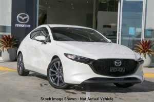 2024 Mazda 3 BP2H7A G20 SKYACTIV-Drive Evolve Snowflake White Pearl 6 Speed Sports Automatic Liverpool Liverpool Area Preview