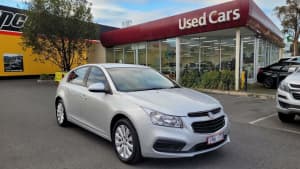 2016 Holden Cruze JH Series II MY16 Equipe Silver 6 Speed Sports Automatic Hatchback