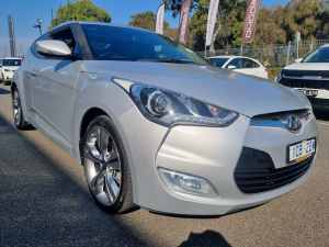 2014 Hyundai Veloster FS2 Coupe D-CT Silver 6 Speed Sports Automatic Dual Clutch Hatchback Mill Park Whittlesea Area Preview