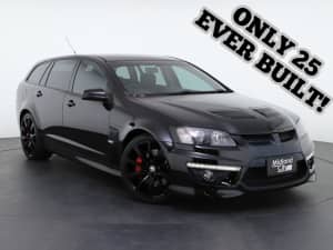 2011 Holden Special Vehicles ClubSport E Series 3 MY12 R8 Tourer SV Black Edition Black 6 Speed