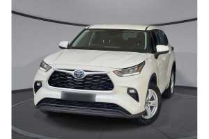 2021 Toyota Kluger Axuh78R GX Pearl White Automatic Selespeed Wagon