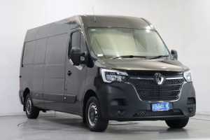 2020 Renault Master X62 Phase 2 MY21 Pro Mid Roof LWB AMT 110kW Black 6 Speed