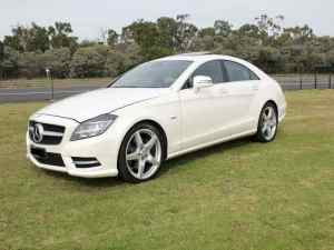 2011 Mercedes-Benz CLS350 218 BlueEFFICIENCY White 7 Speed Automatic G-Tronic Coupe