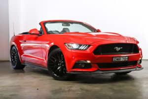 2016 Ford Mustang FM 2017MY GT SelectShift Red 6 Speed Sports Automatic Convertible