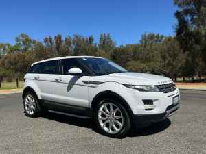 2014 Land Rover Range Rover Evoque L538 MY14 Pure Tech White 9 Speed Sports Automatic Wagon