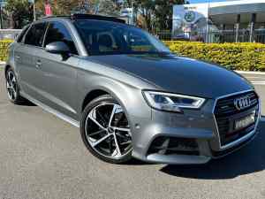 2019 Audi A3 8V MY19 40 TFSI Sportback S Tronic Quattro Grey 7 Speed Sports Automatic Dual Clutch Mascot Rockdale Area Preview