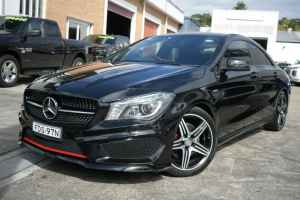 2014 Mercedes-Benz CLA250 117 4Matic Black 7 Speed Automatic Coupe