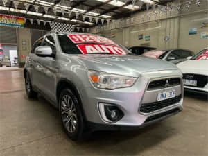 2015 Mitsubishi ASX XB MY15.5 LS 2WD Silver 6 Speed Constant Variable Wagon