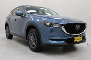 2021 Mazda CX-5 KF2W7A Maxx SKYACTIV-Drive FWD Blue 6 Speed Sports Automatic Wagon