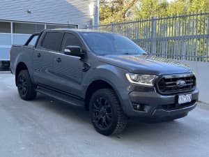 2018 Ford Ranger PX MkIII 2019.00MY XLT Grey 6 Speed Sports Automatic Utility