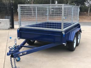 8x5 Australian Made Caged Trailers 2000KG