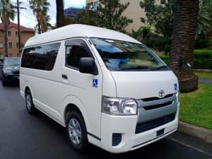 2015 Toyota Hiace DX Welcab, Highroof, 82800km, Ready for work. $33999 Wollongong Wollongong Area Preview