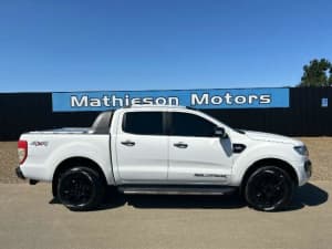 2016 Ford Ranger PX MkII Wildtrak Double Cab White 6 Speed Sports Automatic Utility