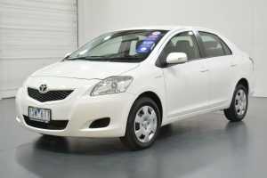 2011 Toyota Yaris NCP93R 10 Upgrade YRS White 4 Speed Automatic Sedan Oakleigh Monash Area Preview