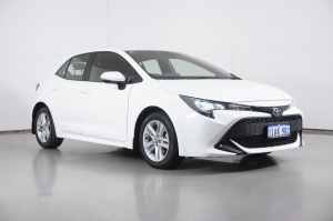 2018 Toyota Corolla Mzea12R Ascent Sport White Continuous Variable Hatchback
