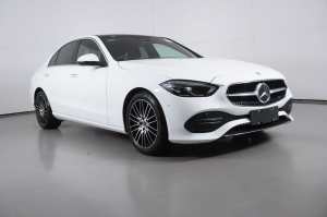 2022 Mercedes-Benz C200 W206 MY22 Mhev White 9 Speed Automatic G-Tronic Sedan