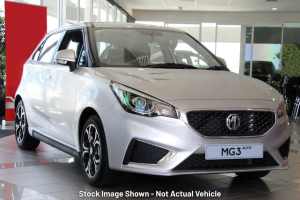 2023 MG MG3 SZP1 MY23 Excite Skye Silver 4 Speed Automatic Hatchback