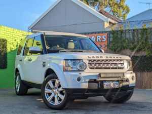 2013 Land Rover Discovery 4 Series 4 L319 MY13 SDV6 SE White 8 Speed Sports Automatic Wagon