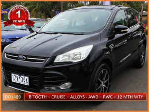 2013 Ford Kuga TF Ambiente AWD Black 6 Speed Sports Automatic Wagon
