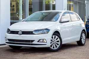 2018 Volkswagen Polo AW MY18 Launch Edition Pure White 6 Speed Manual Hatchback