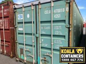 40 Foot Used Cargo Worthy Shipping Containers - Toowoomba Torrington Toowoomba City Preview