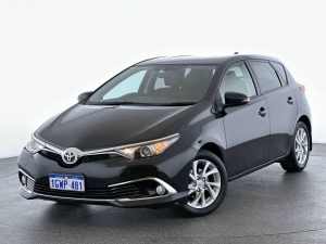 2017 Toyota Corolla ZRE182R Ascent Sport S-CVT Black 7 Speed Constant Variable Hatchback