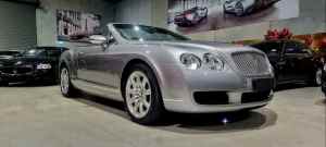 2007 Bentley Continental 3W GTC Silver Tempest 6 Speed Sports Automatic Convertible
