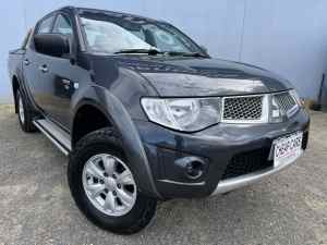 2012 Mitsubishi Triton MN MY12 GL-R (4x4) Grey 5 Speed Manual Double Cab Utility Hoppers Crossing Wyndham Area Preview