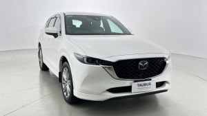 2022 Mazda CX-5 KF4WLA Akera SKYACTIV-Drive i-ACTIV AWD White 6 Speed Sports Automatic SUV