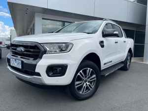 2020 Ford Ranger PX MkIII 2020.25MY Wildtrak Arctic White 10 Speed Sports Automatic
