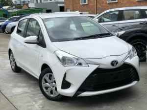 2019 Toyota Yaris NCP130R Ascent White 4 Speed Automatic Hatchback Chermside Brisbane North East Preview