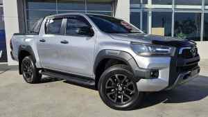 2021 Toyota Hilux GUN126R Rogue Double Cab Silver Sky 6 Speed Sports Automatic Utility Liverpool Liverpool Area Preview
