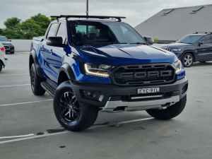 2018 Ford Ranger PX MkIII 2019.00MY Raptor Blue 10 Speed Sports Automatic Utility Liverpool Liverpool Area Preview