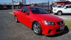 2012 Holden Commodore VE II MY12 SV6 Red 6 Speed Automatic Utility Blair Athol Port Adelaide Area Preview